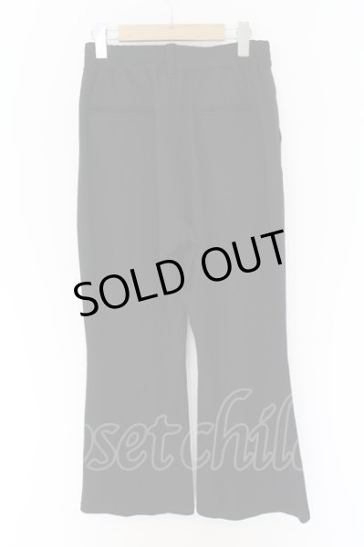 画像3: NO ID. / テレコワイドレッグパンツ 1 ブラック O-24-12-30-056-NO-pa-YM-ZT429 (3)