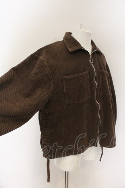 画像2: ADRER / コーデュロイジャケット L ブラウン O-24-12-30-006-AD-ja-YM-ZT373 (2)