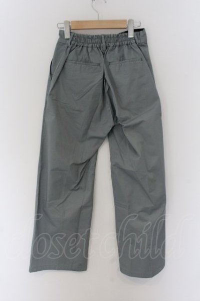 画像2: NO ID. BLACK / フレアイージーパンツ 1 ブルーグレイ O-24-12-30-061-NO-pa-YM-ZT100 (2)