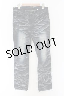 FUGA / 加工デニムパンツ 44 インディゴ O-24-06-23-059-FU-pa