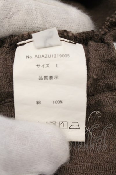 画像4: ADRER / コーデュロイジャケット L ブラウン O-24-12-30-006-AD-ja-YM-ZT373 (4)
