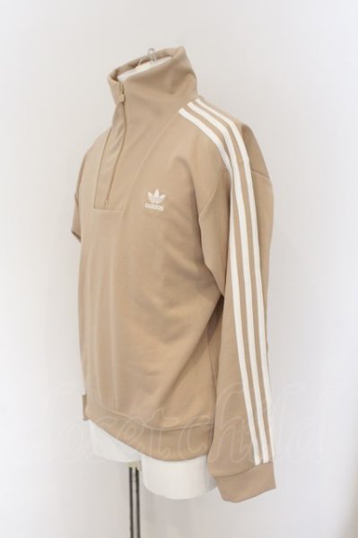 画像2: ADIDAS / ハーフZIPトップス M ベージュ O-24-12-30-007-AD-to-YM-ZT372 (2)
