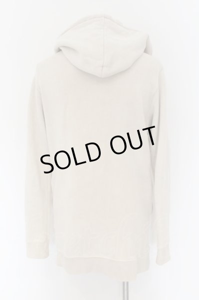 画像2: NO ID. / ウラキモウピグメントロングBIGパーカー 1 ベージュ O-24-12-30-008-NO-to-YM-ZT172 (2)