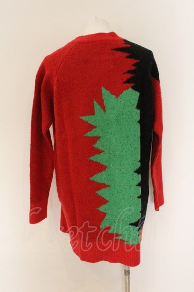 画像2: NO ID. BLACK / スラブニットロングプルオーバー ONE マルチ O-24-12-30-020-NO-to-YM-ZT372 (2)