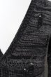 画像2: Moonage Devilment / モヘアボーダールーズニット 44 ブラックxワイン O-25-01-03-021-Mo-to-YM-ZT380 (2)