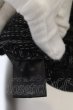 画像4: Moonage Devilment / モヘアボーダールーズニット 44 ブラックxワイン O-25-01-03-021-Mo-to-YM-ZT380 (4)