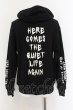 画像1: Moonage Devilment / GRAPHIC PULL HOODIE TYPE A パーカー 44 ブラック O-25-01-03-022-Mo-to-YM-ZT222 (1)