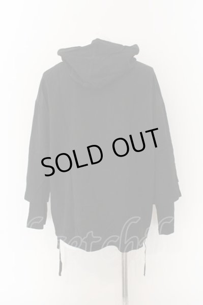 画像3: Moonage Devilment / ×EGO TRIPPING Layered Hoodie & Cut/Sew パーカー＆カットソー 46 ブラック O-25-01-03-023-Mo-to-YM-ZT387 (3)