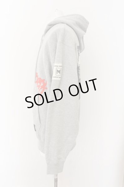 画像2: Moonage Devilment / GA Print Parka パーカー 44 グレー O-25-01-03-026-Mo-to-YM-ZT380 (2)