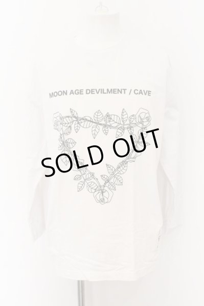 画像1: Moonage Devilment / Print カットソー 44 ホワイト O-25-01-03-030-Mo-to-YM-ZT409 (1)