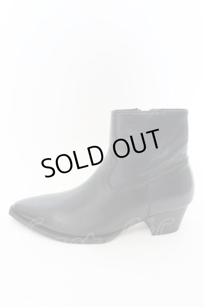 画像4: endevice / ヒールブーツ 44（約27cm） ブラック O-25-01-03-006-en-sho-YM-OS (4)