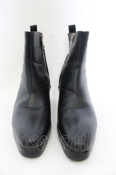 画像2: LOVEHUNTER / ヒールブーツ 42（約26cm） ブラック O-25-01-03-007-LO-sho-YM-ZT-S006 (2)