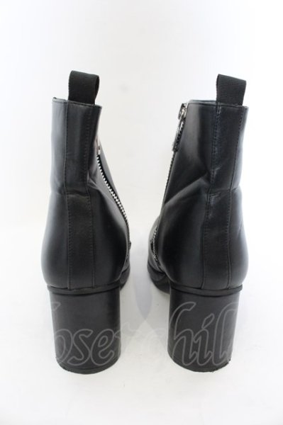 画像3: LOVEHUNTER / ヒールブーツ 42（約26cm） ブラック O-25-01-03-007-LO-sho-YM-ZT-S006 (3)