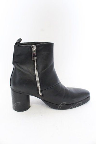 画像5: LOVEHUNTER / ヒールブーツ 42（約26cm） ブラック O-25-01-03-007-LO-sho-YM-ZT-S006 (5)