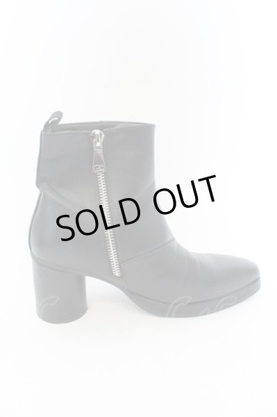 画像5: LOVEHUNTER / ヒールブーツ 42（約26cm） ブラック O-25-01-03-007-LO-sho-YM-ZT-S006 (5)