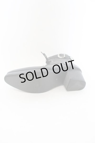 画像5: LOVEHUNTER / サイドジップベルト付きレースアップヒールブーツ 41(約26cm) ブラック O-25-01-03-008-LO-sho-YM-ZT3000 (5)