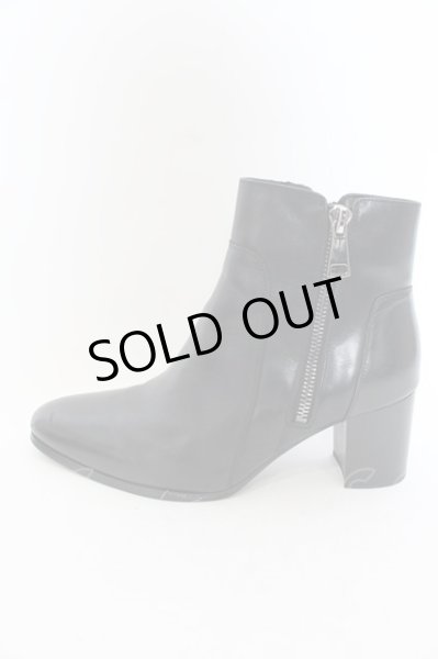 画像4: endevice / 両サイドジップヒールブーツ 44（約27cm） ブラック O-25-01-03-009-en-sho-YM-ZT6000 (4)