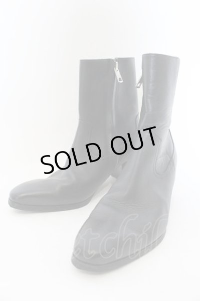 画像1: endevice / ヒールブーツ 44(約26cm) ブラック O-25-01-03-010-en-sho-YM-ZT6000 (1)