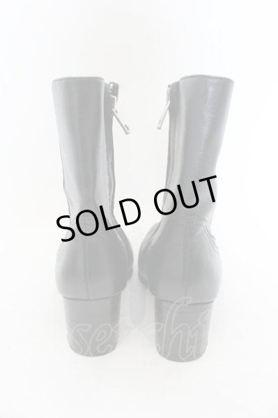 画像3: endevice / ヒールブーツ 44(約26cm) ブラック O-25-01-03-010-en-sho-YM-ZT6000 (3)