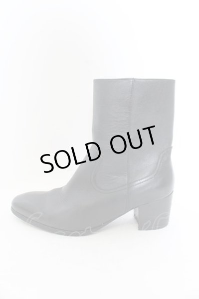 画像4: endevice / ヒールブーツ 44(約26cm) ブラック O-25-01-03-010-en-sho-YM-ZT6000 (4)