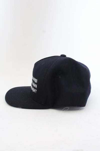 画像2: Moonage Devilment / GRAPHIC FLAT VISOR type C キャップ  ブラック O-25-01-03-017-Mo-za-YM-ZT134 (2)