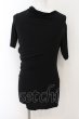 画像1: JULIUS / GORDINIコラボドレープショートスリーブTシャツ 1 ブラック O-25-01-09-036-JU-ts-YM-ZT099 (1)
