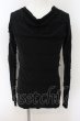 画像1: kiryuyrik / Damage Border Long Sleeve カットソー S ブラック O-25-01-09-037-ki-to-YM-ZT504 (1)
