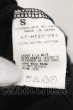 画像3: kiryuyrik / Damage Border Long Sleeve カットソー S ブラック O-25-01-09-037-ki-to-YM-ZT504 (3)
