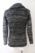画像2: CIVARIZE / Creed 2wayフェザーヤーンZIPタートルニットソー 44 ミックス(グレー) O-25-01-09-049-CI-to-YM-OS (2)