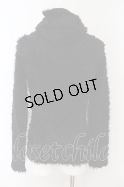 画像2: CIVARIZE / Bulgeシャギーニットパーカー 44 ブラック O-25-01-09-051-CI-to-YM-OS (2)