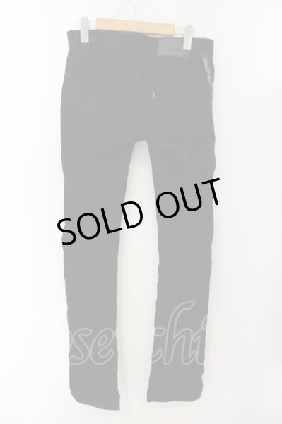 画像2: Roen / サイドラインコーデュロイパンツ 28 ブラックｘゴールド O-25-01-09-057-Ro-pa-YM-OS (2)