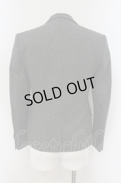 画像2: VANQUISH / ツイード1Bテーラードジャケット S グレー O-25-01-09-009-VA-ja-YM-OS (2)