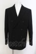 画像1: ZARA / SLIM FIT ダブルブレザージャケット EU 50 ブラック O-25-01-09-022-ZA-ja-YM-ZT222 (1)