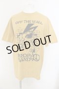 PROPA9ANDA / OFF THE WALL Tシャツ L マスタード O-25-01-12-009-PR-ts-YM-OS
