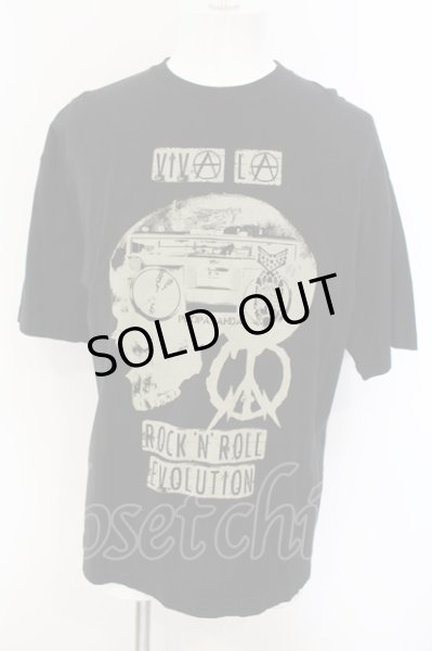 画像1: PROPA9ANDA / R'N'R EVOLUTION BIG Tシャツ S ブラック O-25-01-12-010-PR-ts-YM-OS (1)