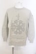 画像1: PROPA9ANDA / ANOVERLAYコラボ ICONIC GAUZE LAYERED スウェット M グレー O-25-01-12-012-PR-to-YM-ZT190 (1)