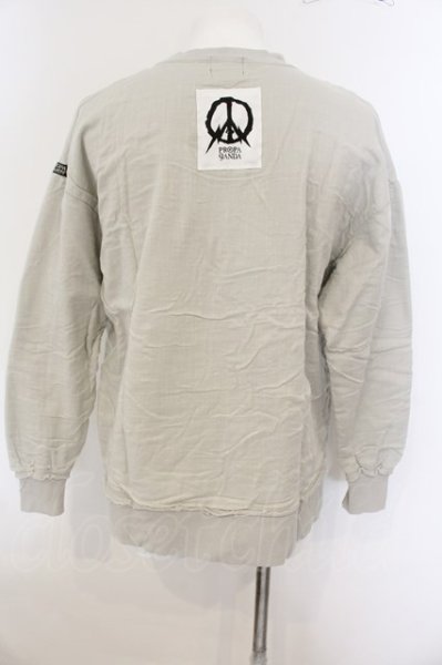 画像3: PROPA9ANDA / ANOVERLAYコラボ ICONIC GAUZE LAYERED スウェット M グレー O-25-01-12-012-PR-to-YM-ZT190 (3)