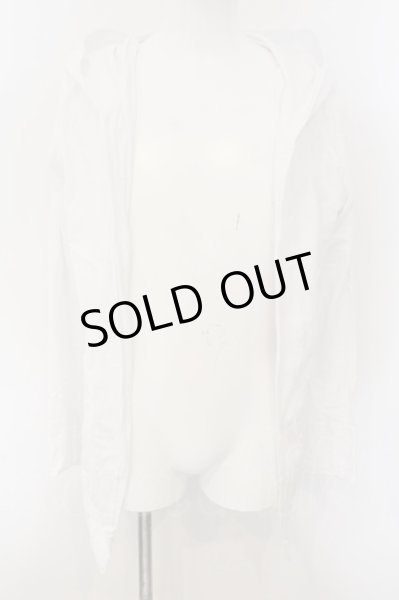 画像1: MIDAS / フーデッドカーディガン F ホワイト O-25-01-12-026-MI-to-YM-ZT186 (1)