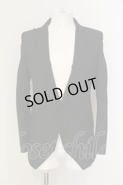 画像1: BUFFALO BOBS / kanyamiki 1Bテーラードジャケット 1 ブラック O-25-01-17-029-BU-ja-YM-ZT256 (1)