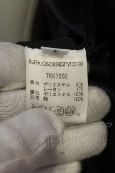 画像4: BUFFALO BOBS / kanyamiki 1Bテーラードジャケット 1 ブラック O-25-01-17-029-BU-ja-YM-ZT256 (4)