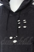 画像2: Moonage Devilment / ピグメントダメージプルオーバー  グレー O-25-01-17-003-Mo-to-YM-ZT085 (2)