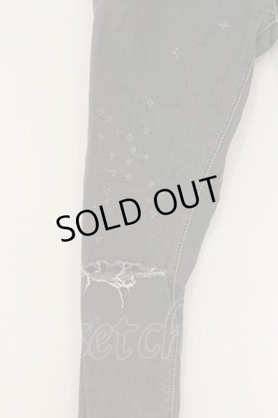 画像3: VANQUISH / Shotgun Damagepower Stretch Needle Skinnyパンツ 32 グレー O-25-01-17-039-VA-pa-YM-ZT194 (3)