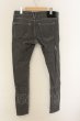 画像4: VANQUISH / Shotgun Damagepower Stretch Needle Skinnyパンツ 32 グレー O-25-01-17-039-VA-pa-YM-ZT194 (4)