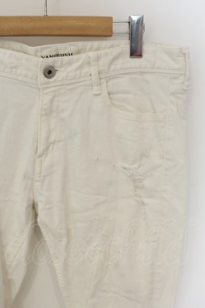 画像2: VANQUISH / Shotgun Damagepower Stretch Needle Skinnyパンツ 34 ホワイト O-25-01-17-040-VA-pa-YM-ZT194