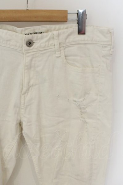 画像2: VANQUISH / Shotgun Damagepower Stretch Needle Skinnyパンツ 34 ホワイト O-25-01-17-040-VA-pa-YM-ZT194 (2)