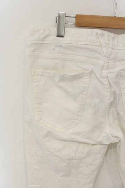 画像4: VANQUISH / Shotgun Damagepower Stretch Needle Skinnyパンツ 34 ホワイト O-25-01-17-040-VA-pa-YM-ZT194 (4)