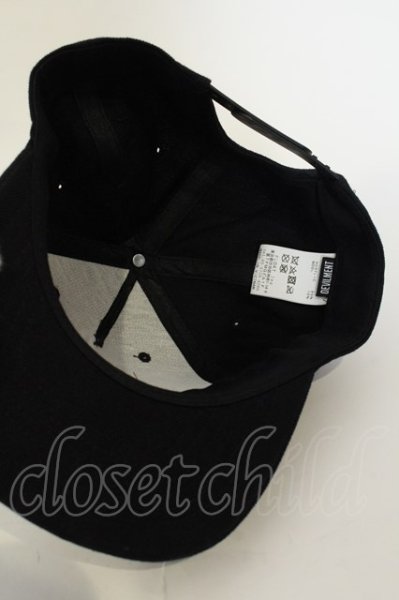 画像3: Moonage Devilment / EMBROIDERY FLAT VISOR キャップ  ネイビーｘレッド O-25-01-17-041-Mo-za-YM-ZT221 (3)