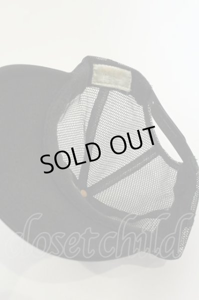 画像3: Moonage Devilment / FREAK メッシュキャップ  ブラックｘホワイト O-25-01-17-042-Mo-za-YM-OS (3)