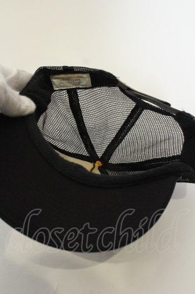 画像3: Moonage Devilment / SORROW WIDOW　メッシュキャップ  ブラックｘホワイト O-25-01-17-044-Mo-za-YM-ZT221 (3)