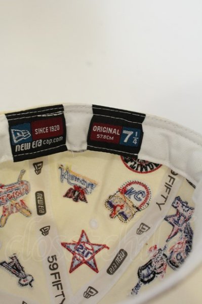 画像6: NEW ERA / MLB ALL LOGOS　キャップ 57.8cm クリーム O-25-01-17-054-NE-za-YM-ZT221 (6)